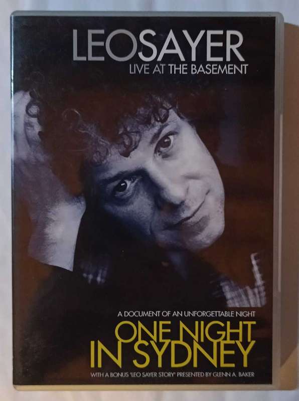 Leo Sayer Live at the Basement - One Night in Sydney DVD