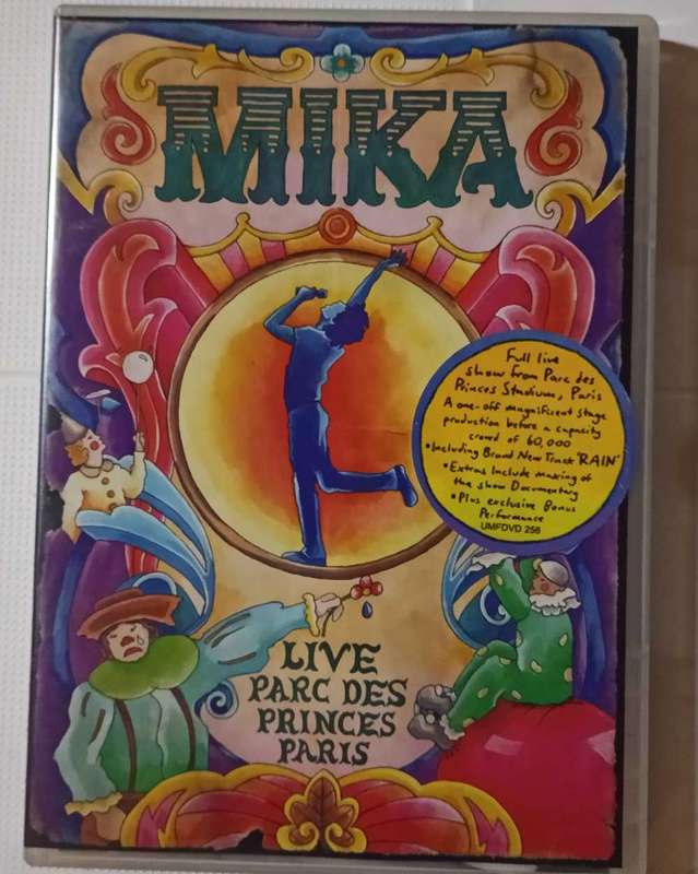 Mika LIVE Parc Des Princes Paris DVD