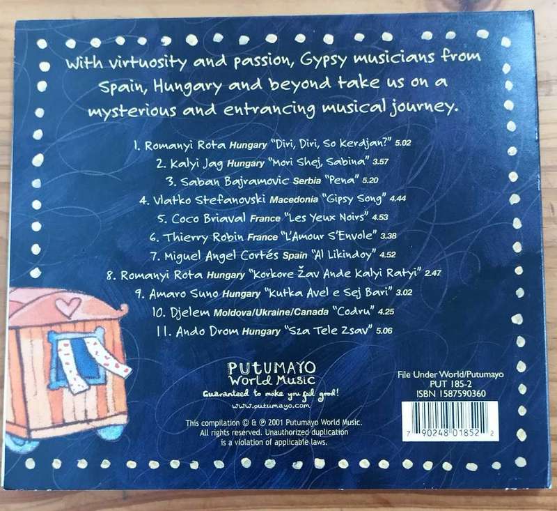 Putumayo Presents Gypsy Caravan CD