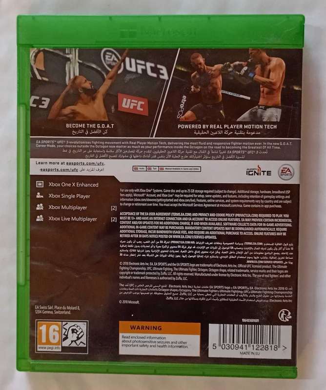 UFC 3 for Xbox One (CIB)