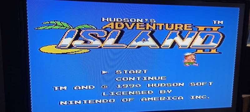 Adventure Island 2, 3 and 4 TV Games Cartridge