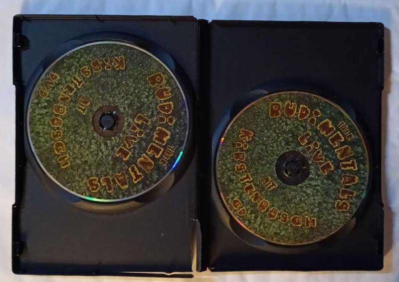 The Rudimentals Live at Kirstenbosch DVD + CD