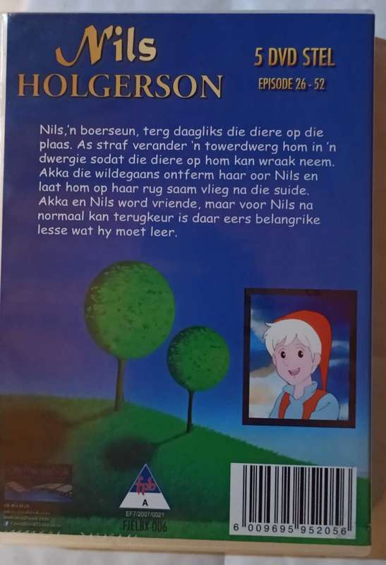 Nils Holgerson Episode 26 - 52 DVD Boxset