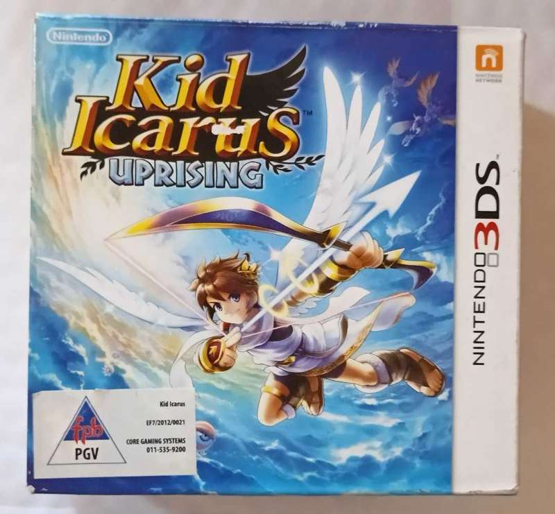 Kid Icarus Uprising for 3DS (Big box)