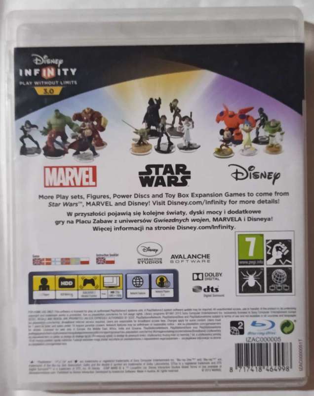 Disney Infinity 3.0 for PlayStation 3 (CIB)