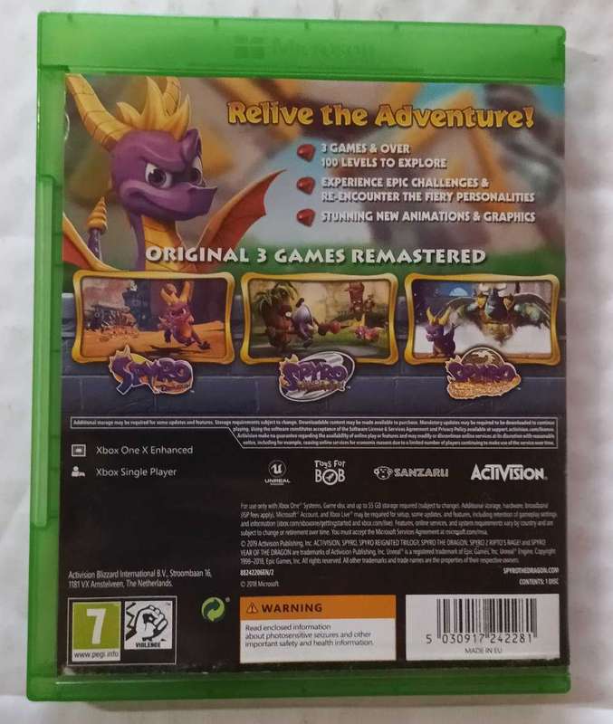 Spyro Reignited Trilogy for Xbox One