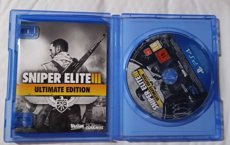 Sniper Elite 3 Ultimate Edition for Ps4 (CIB)