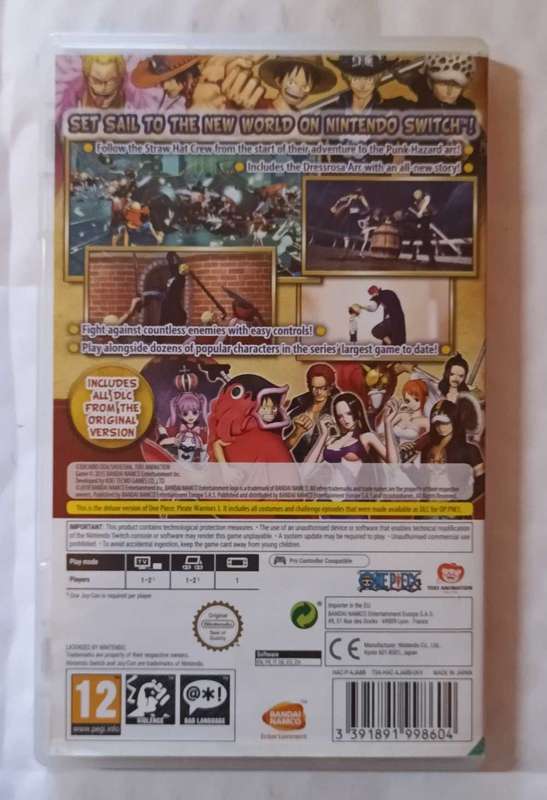 One Piece Pirate Warriors 3 - Deluxe Edition for Switch (CIB)