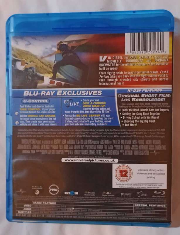 Fast & Furious on Blu-ray