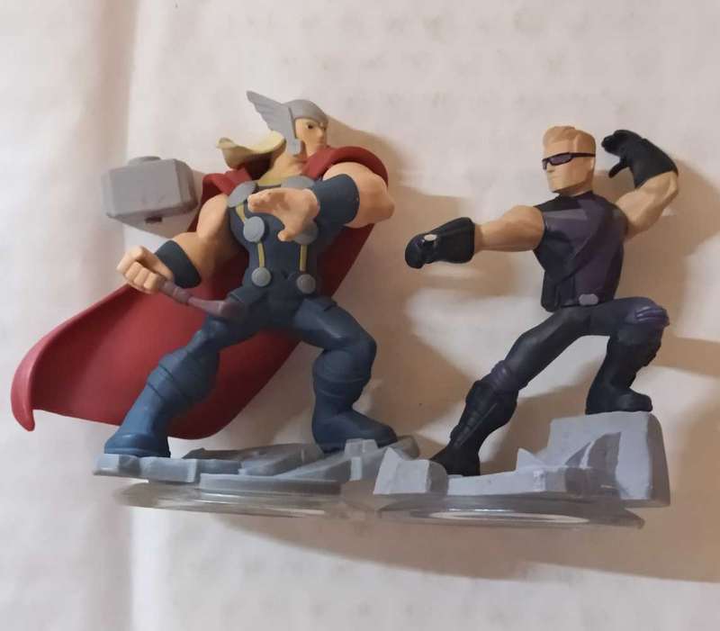 Thor and Hawkeye Disney Infinity Characters
