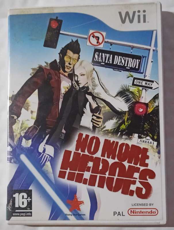 No More Heroes for Wii (PAL, CIB)