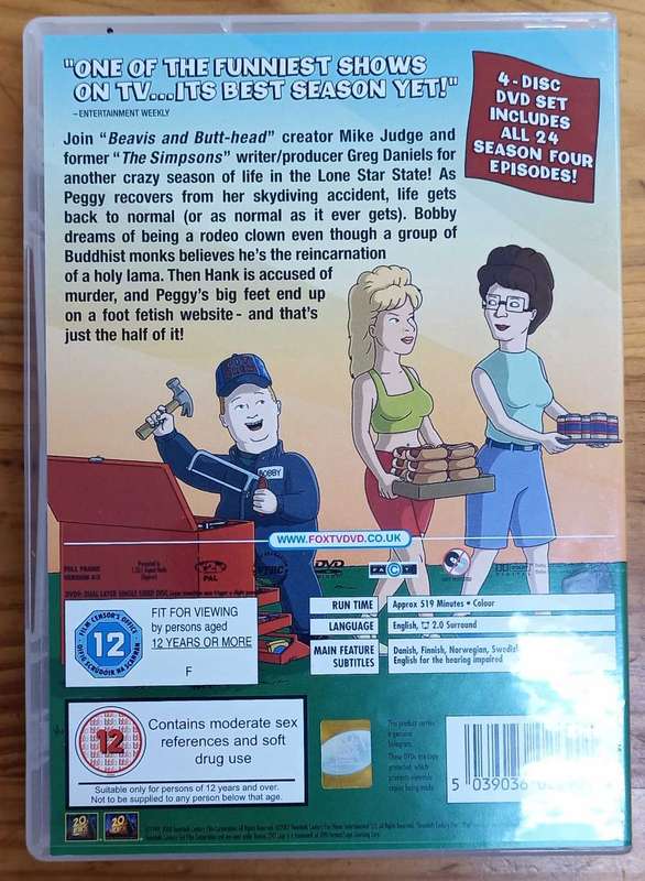 King of the Hill The complete Fourth Season