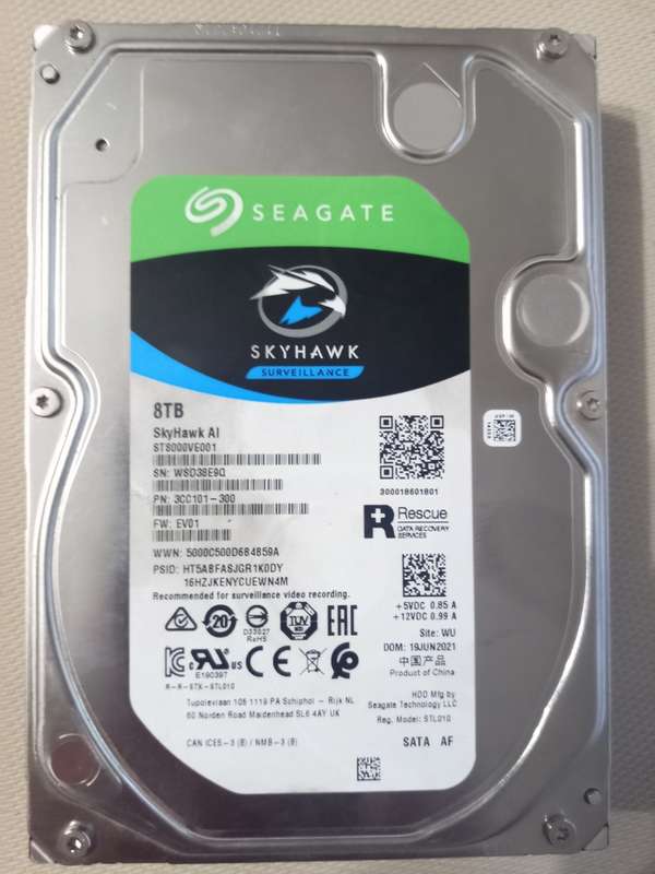 Seagate Skyhawk 8TB