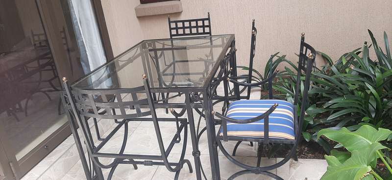 Garden Table and 4 Chairs