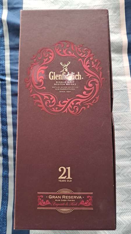 GLENFIDDICH 21 YEAR OLD GRAND RESERVA NEW PACKAGING