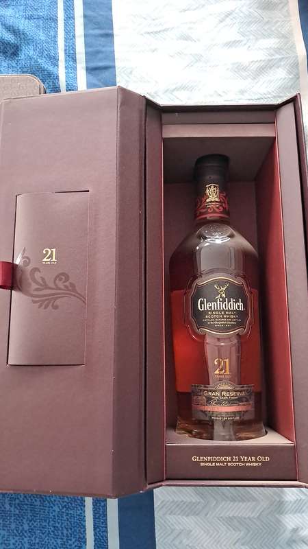 GLENFIDDICH 21 YEAR OLD GRAND RESERVA NEW PACKAGING