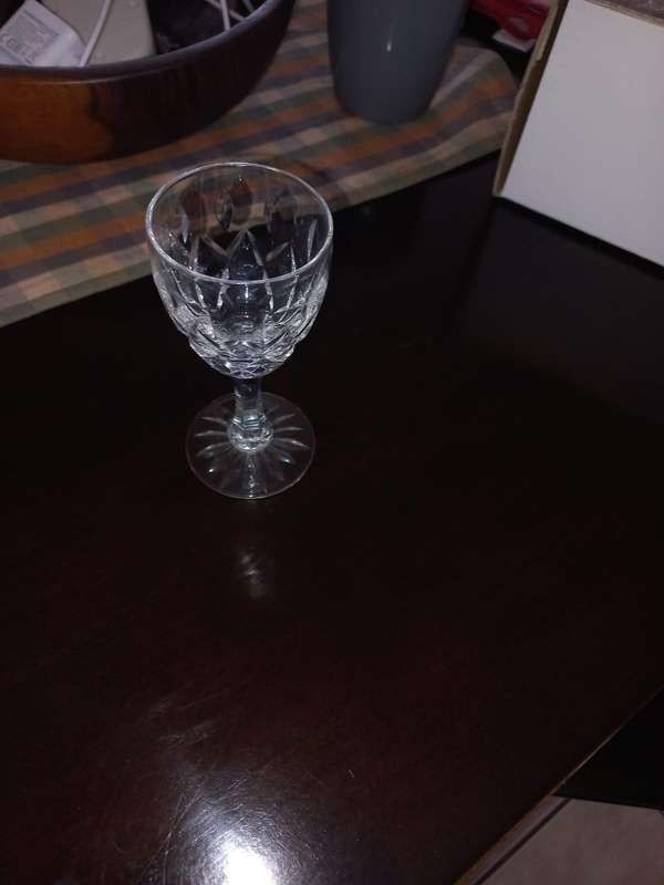 Royal Brierley Crystal Sherry Glasses x 23