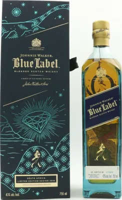 Johnnie Walker Blue Label South Africa Limited Edition Design 2019