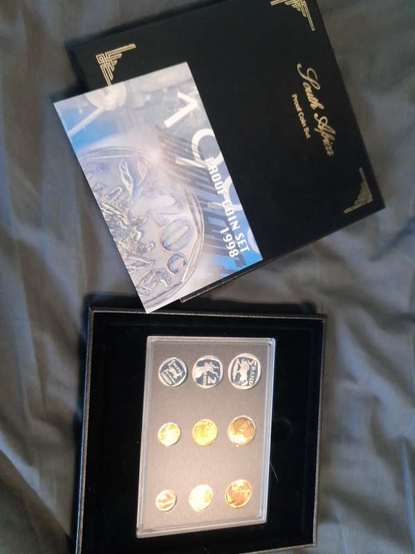 1998 Proof set in original SAM box