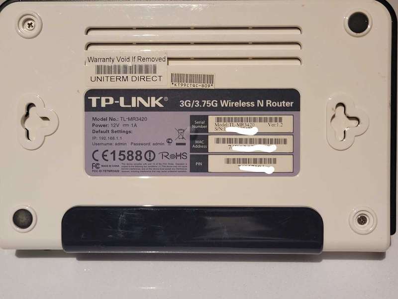 TP -Link 3G/3.75G Wireless N Router TL-MR3420