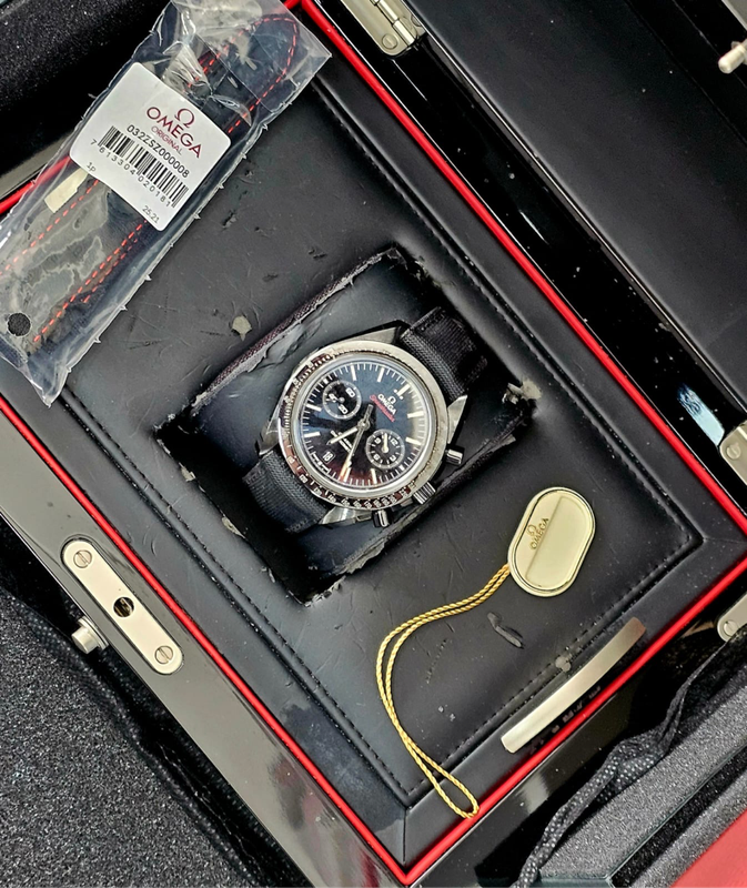 The Omega Speedmaster Dark Side of the Moon