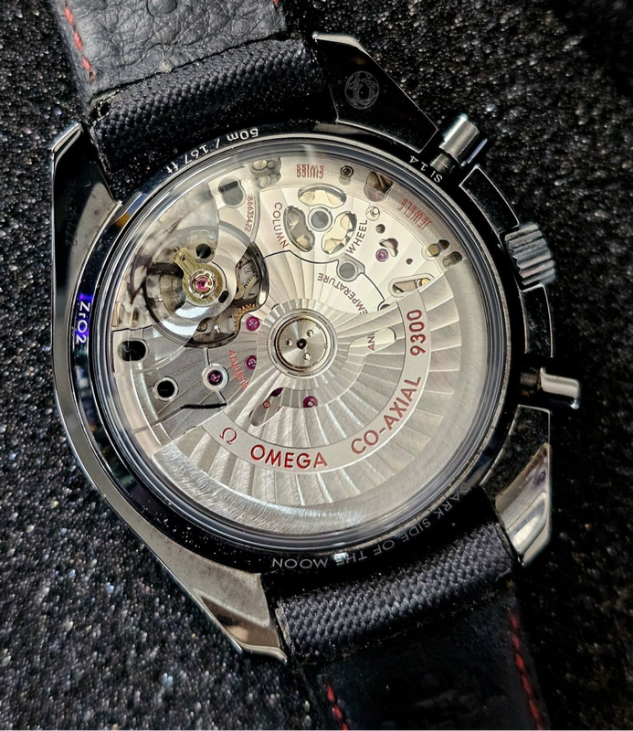 The Omega Speedmaster Dark Side of the Moon