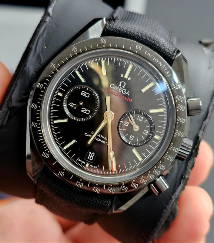 The Omega Speedmaster Dark Side of the Moon