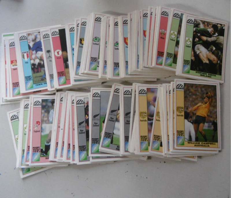 1991 Regina RWC Rugby Card Set