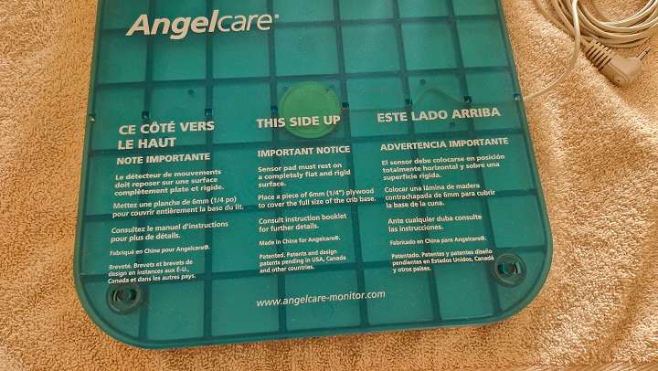 MUST HAVE ! Angel Care Baby Monitoring system with pressure pad !