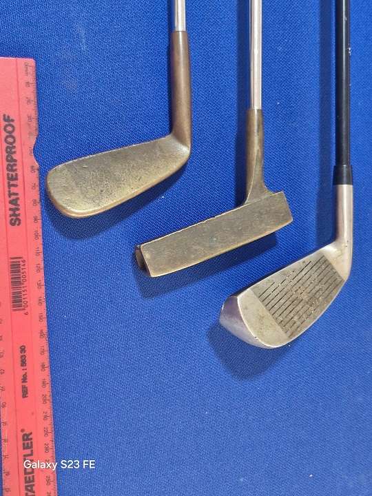 Golf Memorabilia for the Collector-Player ! 3 x Sought After Golf Clubs in 1 LOT !!