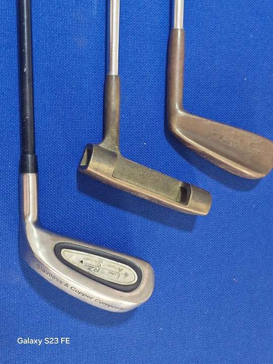 Golf Memorabilia for the Collector-Player ! 3 x Sought After Golf Clubs in 1 LOT !!