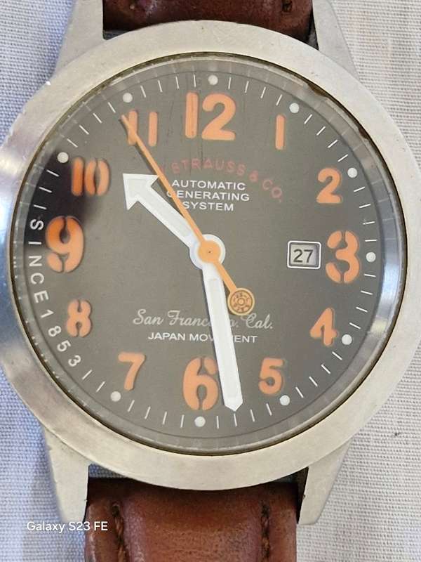 LEVI STRAUSS San Francisco watch