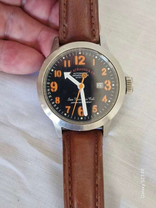 LEVI STRAUSS San Francisco watch