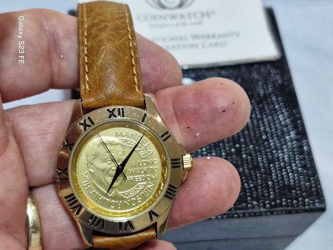 For The Collector ! Coin Watch Limited Edition ! Mandela Long Walk to Freedom !