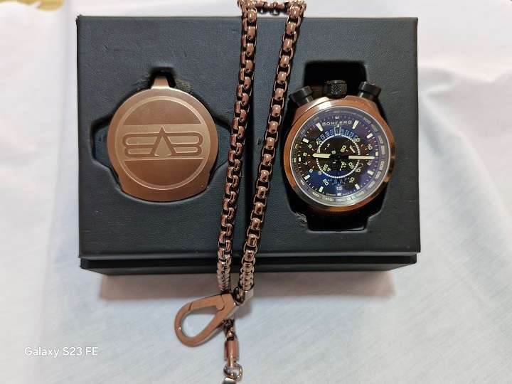 BOMBERG BOLT 68 Man's Chronograph in Original Box