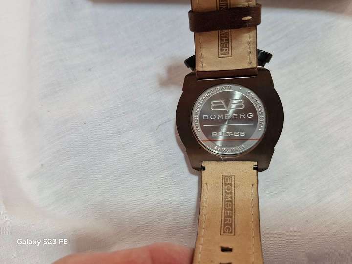 BOMBERG BOLT 68 Man's Chronograph in Original Box