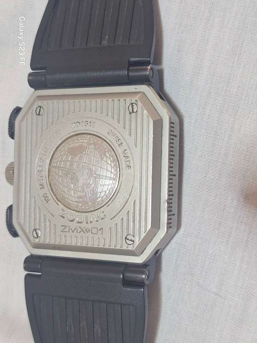 WOW ! RARE FIND IN SA ! ZODIAC Adventurer ZMX 01 Swiss Made Chronograph !!