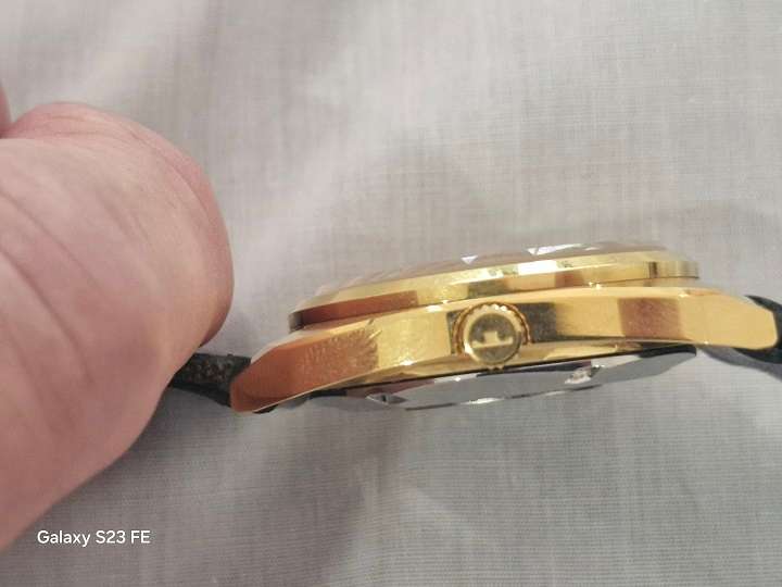 BEAUTIFUL Condition ! Very Rare ! Vintage TECHNOS SKY LIGHT Automatic Watch !
