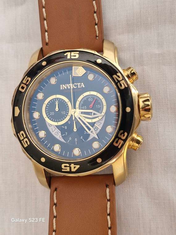 STUNNING ! Invicta Master of the Oceans, Pro diver Chronograph !
