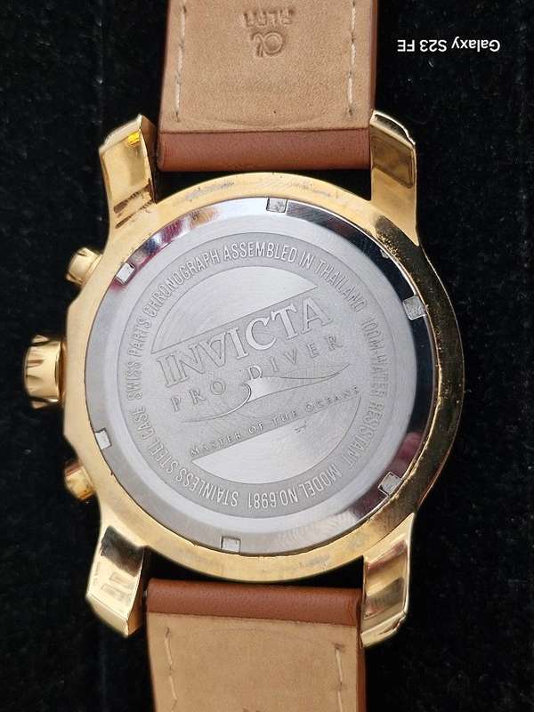 STUNNING ! Invicta Master of the Oceans, Pro diver Chronograph !