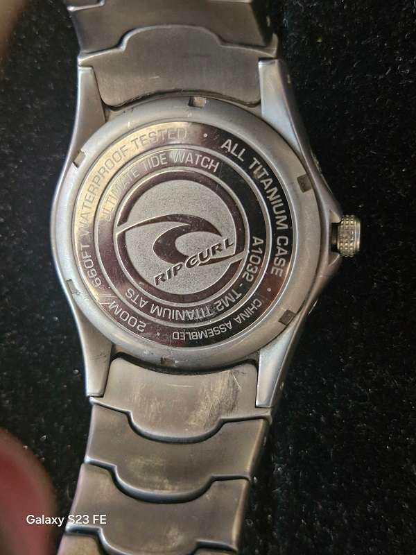 Rip Curl TideMaster 200 Surf/Fishing Chronograph