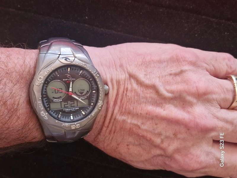 Rip Curl TideMaster 200 Surf/Fishing Chronograph