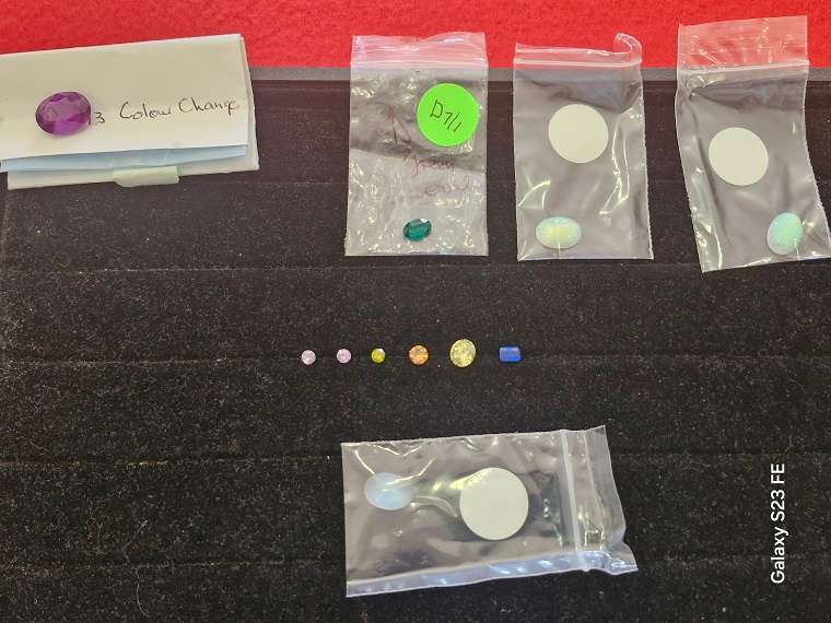 Collection of various cut gems - selling as 1 lot