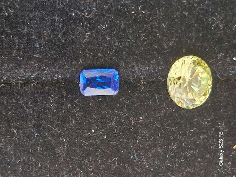 Collection of various cut gems - selling as 1 lot