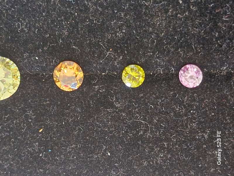 Collection of various cut gems - selling as 1 lot