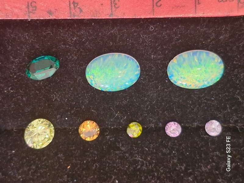 Collection of various cut gems - selling as 1 lot