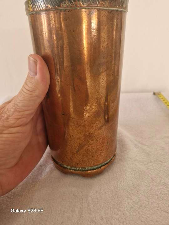 Vintage Rhodesian copper vessel from Salisbury !!
