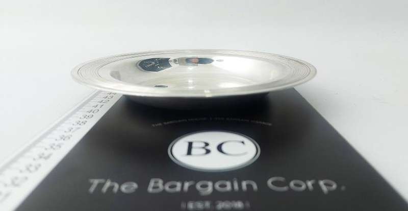 Vintage Christofle circa 1940 Silver Plated Baby Plate- original box !