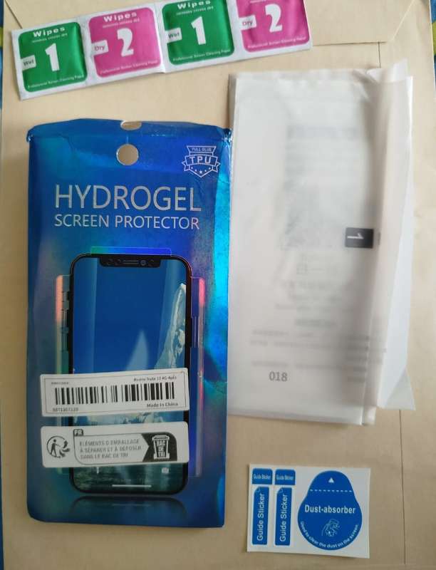 Redmi Note 13 4G Case & Hydrogel Screen Protectors Bundle: