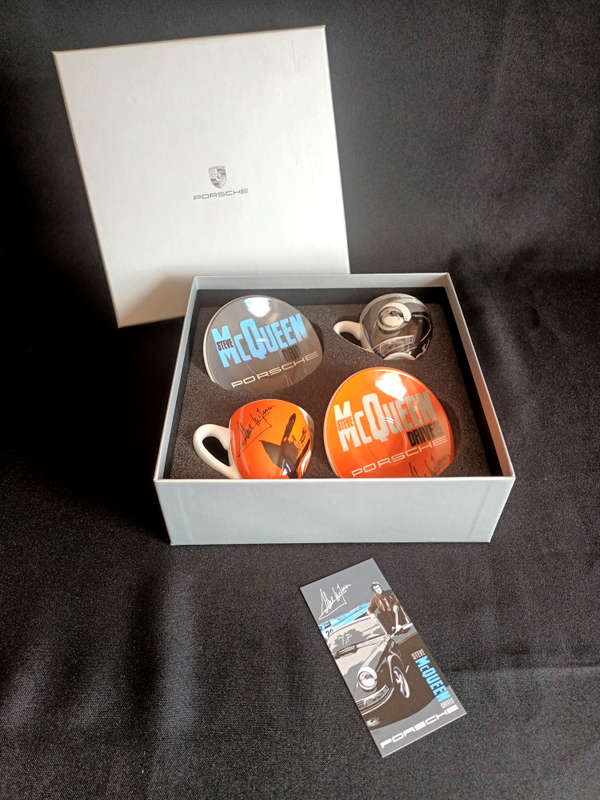 Porsche Design - Collection Le Mans Steve McQueen Limited Edition Espresso Set 1821/5000